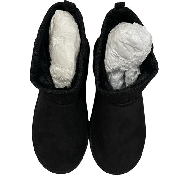 MIA Syndee Bootie 10 Black Comfort Casual Fall Winter athlesiure - Picture 3 of 9